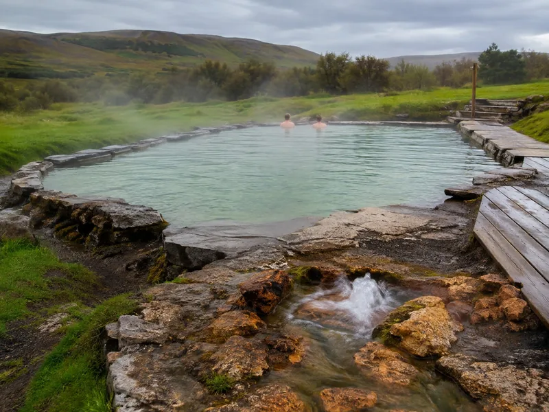 The Secret Lagoon at Flúðir, open since 1891